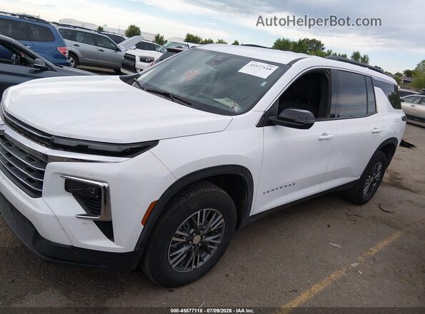 1GNEVGKS8TJ128975 2026 CHEVROLET TRAVERSE Белый Панорамный вид салона 360°