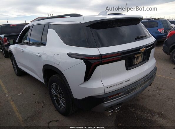 1GNEVGKS8TJ128975 2026 CHEVROLET TRAVERSE Белый Задняя левая четверть