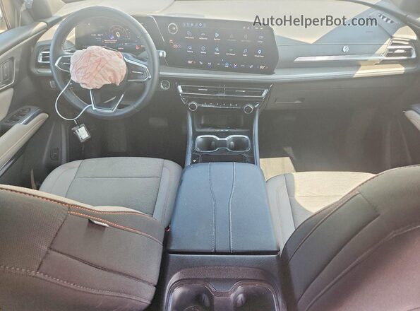 1GNEVGKS8TJ287964 2026 CHEVROLET TRAVERSE White Dashboard view