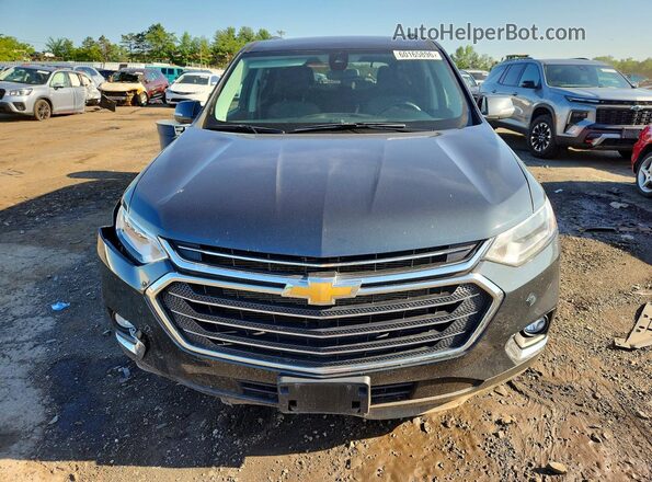 1GNEVGKW0MJ149095 2021 CHEVROLET TRAVERSE Gray Widok z przodu