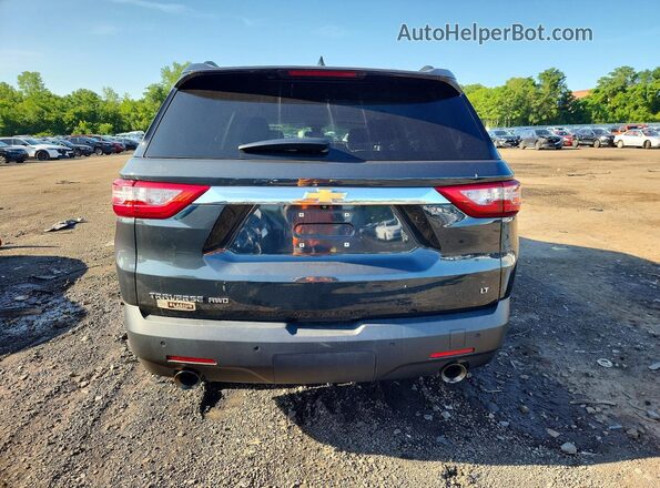 1GNEVGKW0MJ149095 2021 CHEVROLET TRAVERSE Gray Widok z tyłu