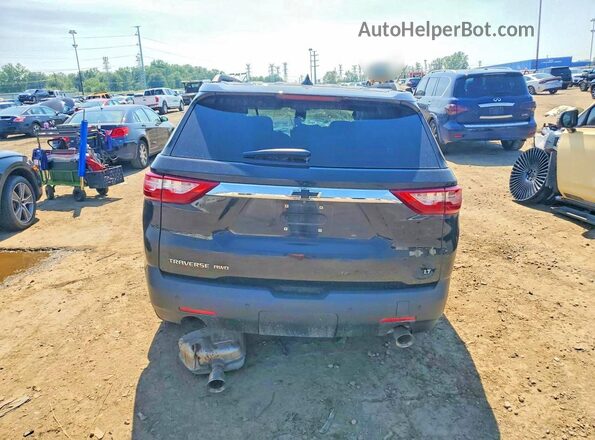 1GNEVGKW0MJ207206 2021 CHEVROLET TRAVERSE Черный Вид сзади