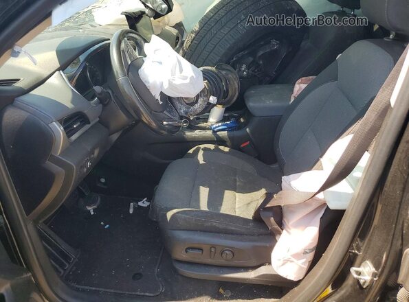 1GNEVGKW0MJ207206 2021 CHEVROLET TRAVERSE Черный Вид салона спереди
