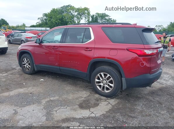1GNEVGKW1KJ118550 2019 CHEVROLET TRAVERSE Бордовый Задняя левая четверть