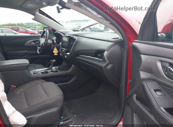 1GNEVGKW1KJ118550 2019 CHEVROLET TRAVERSE Бордовый Вид салона спереди