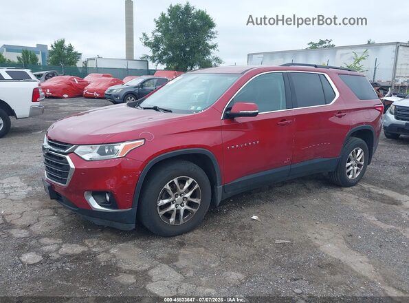 1GNEVGKW1KJ118550 2019 CHEVROLET TRAVERSE Бордовый Передняя левая четверть