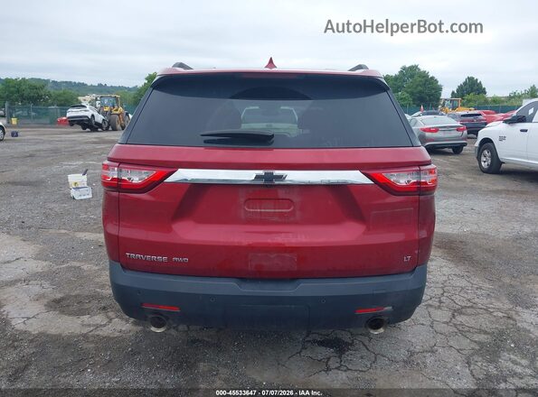 1GNEVGKW1KJ118550 2019 CHEVROLET TRAVERSE Бордовый 