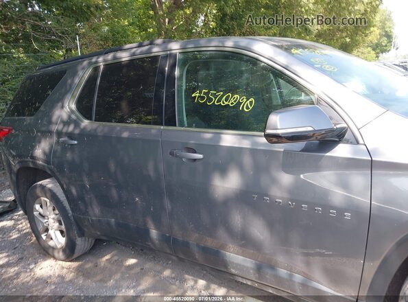 1GNEVGKW1KJ166923 2019 CHEVROLET TRAVERSE Серый Вид задней части салона