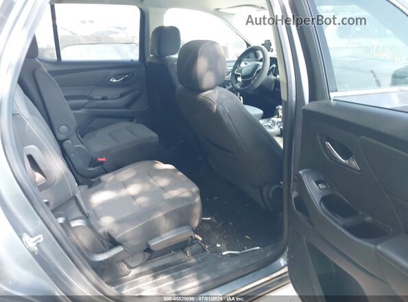 1GNEVGKW1KJ166923 2019 CHEVROLET TRAVERSE Серый Вид наклейки с VIN-кодом