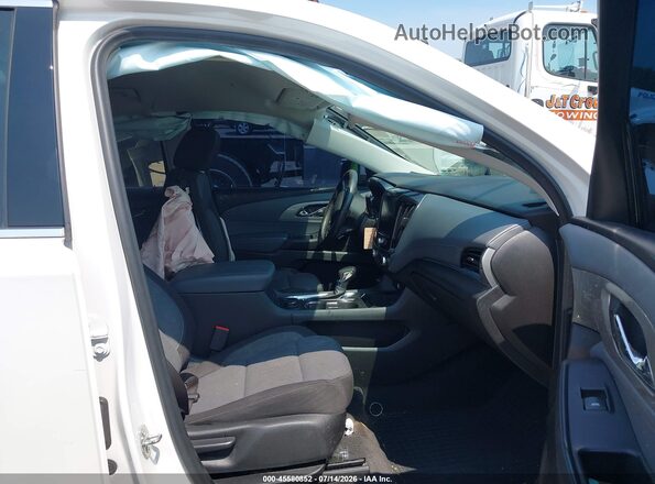 1GNEVGKW1MJ110497 2021 CHEVROLET TRAVERSE Белый Вид салона спереди
