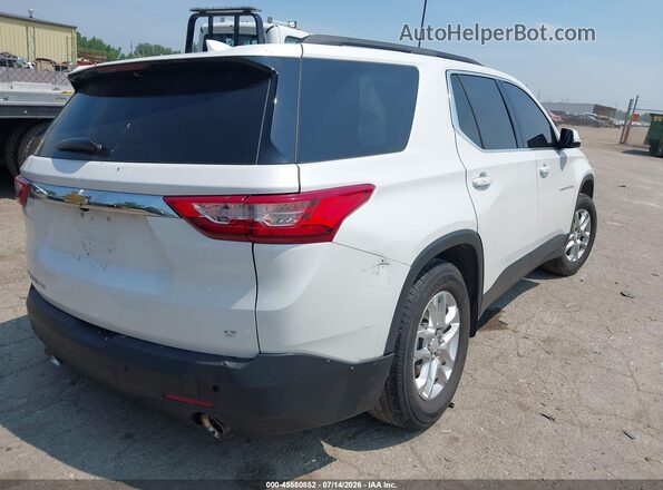 1GNEVGKW1MJ110497 2021 CHEVROLET TRAVERSE Белый Задняя правая четверть