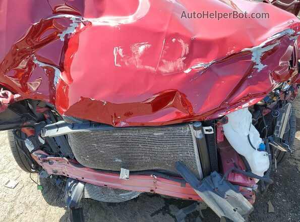 1GNEVGKW1MJ168948 2021 CHEVROLET TRAVERSE Red Rear interior view