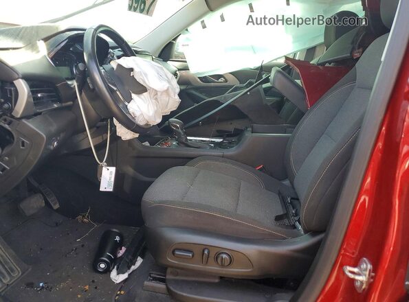 1GNEVGKW1MJ168948 2021 CHEVROLET TRAVERSE Red Front interior view