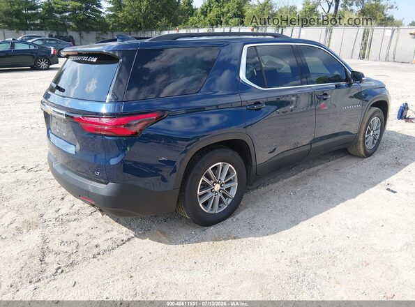 1GNEVGKW1NJ149060 2022 CHEVROLET TRAVERSE Dark Blue Rear right