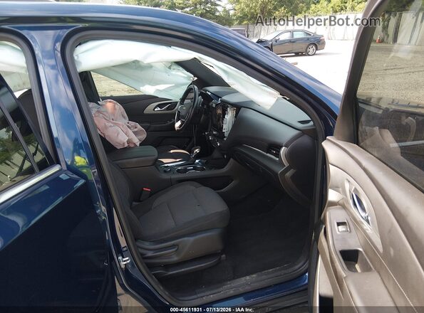 1GNEVGKW1NJ149060 2022 CHEVROLET TRAVERSE Dark Blue Front interior view