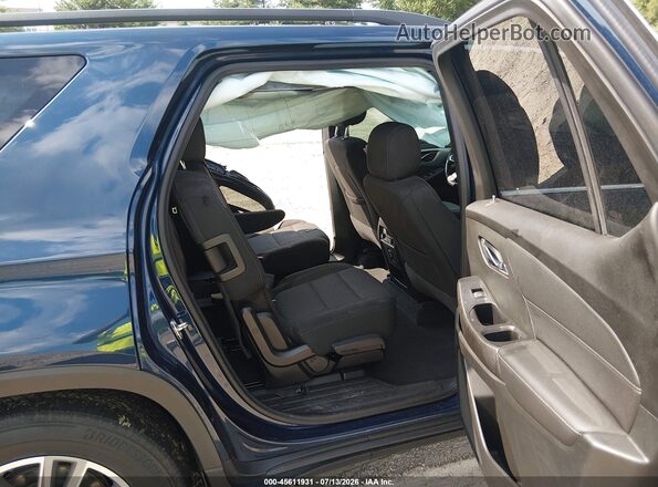 1GNEVGKW1NJ149060 2022 CHEVROLET TRAVERSE Dark Blue VIN sticker view