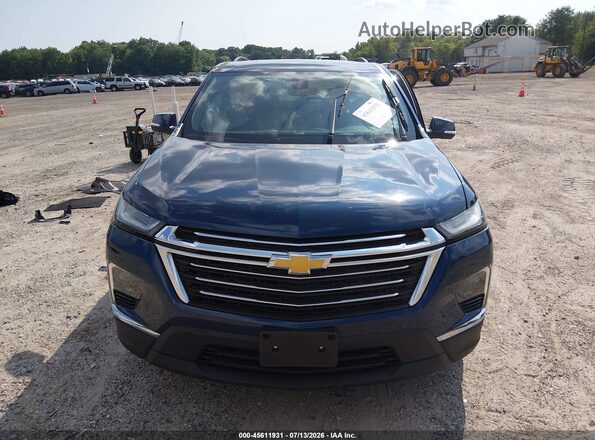 1GNEVGKW1NJ149060 2022 CHEVROLET TRAVERSE Dark Blue Instrument cluster view