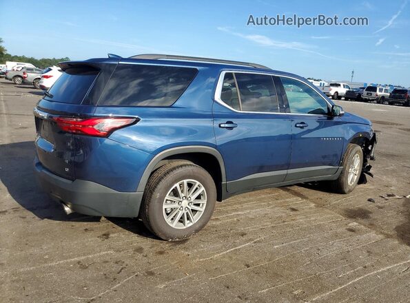 1GNEVGKW1PJ302295 2023 CHEVROLET TRAVERSE Blue Задня права чверть