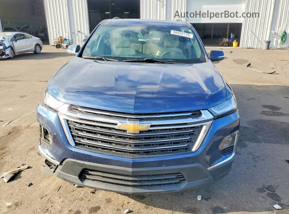 1GNEVGKW1PJ302295 2023 CHEVROLET TRAVERSE Blue Вид спереду