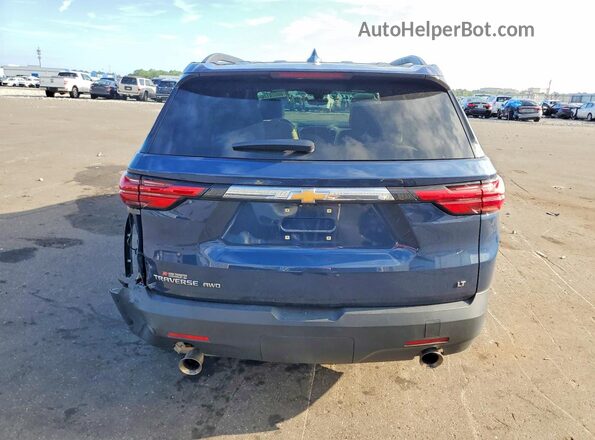 1GNEVGKW1PJ302295 2023 CHEVROLET TRAVERSE Blue Вид ззаду