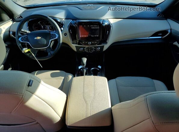 1GNEVGKW1PJ302295 2023 CHEVROLET TRAVERSE Blue Вид панелі приладів