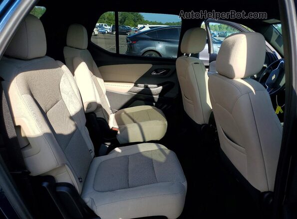 1GNEVGKW1PJ302295 2023 CHEVROLET TRAVERSE Blue Вид задньої частини салону