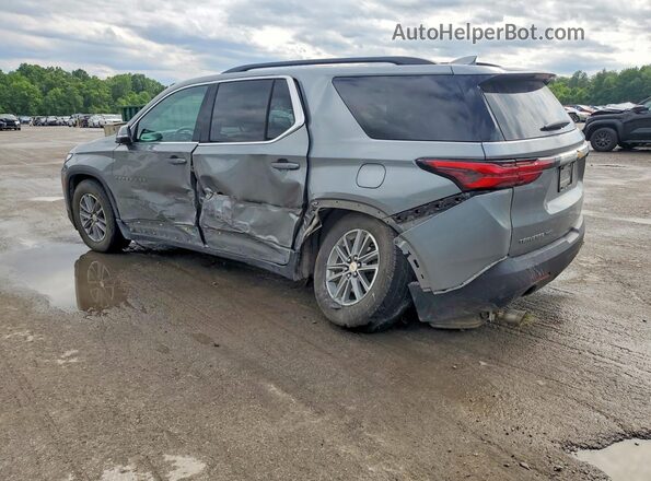 1GNEVGKW1PJ318299 2023 CHEVROLET TRAVERSE Gray Trasero izquierdo