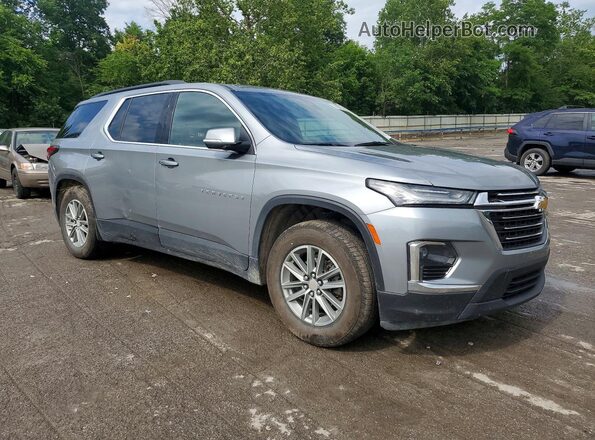 1GNEVGKW1PJ318299 2023 CHEVROLET TRAVERSE Gray Delantero derecho