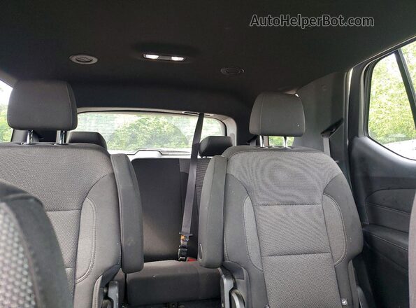 1GNEVGKW1PJ318299 2023 CHEVROLET TRAVERSE Gray Vista de los asientos traseros