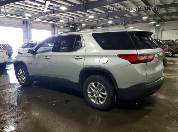 1GNEVGKW2JJ112903 2018 CHEVROLET TRAVERSE Серебряный Задняя левая четверть