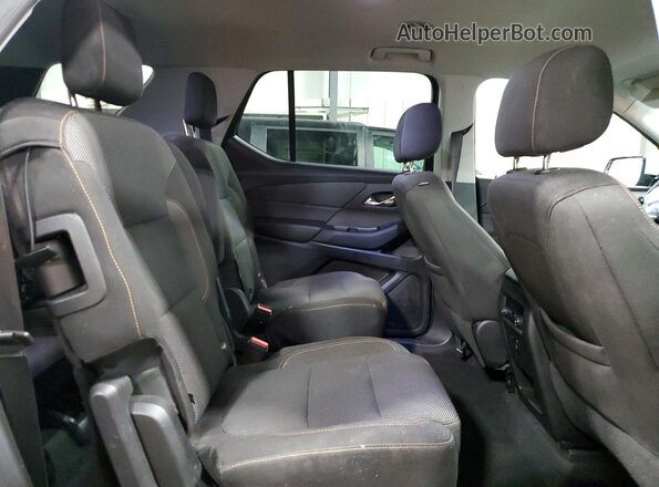 1GNEVGKW2JJ112903 2018 CHEVROLET TRAVERSE Серебряный Вид задней части салона