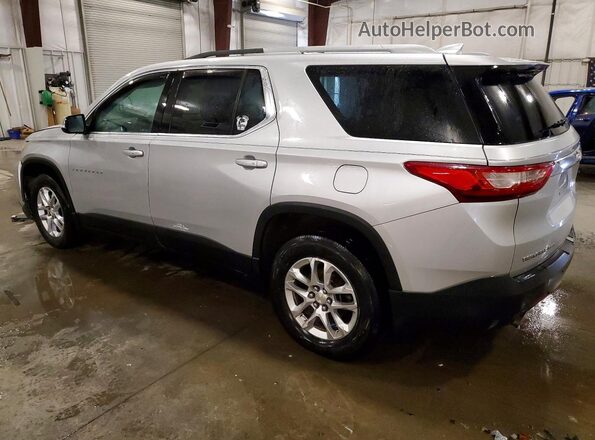 1GNEVGKW2JJ128499 2018 CHEVROLET TRAVERSE Silver Trasero izquierdo