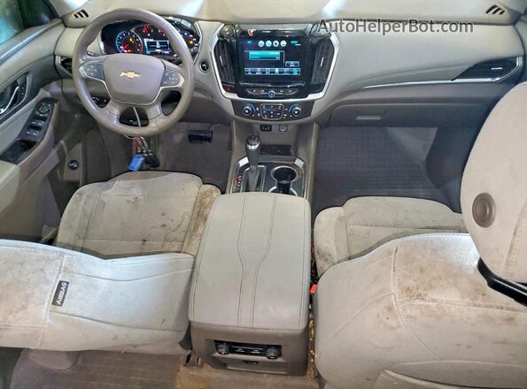 1GNEVGKW2JJ128499 2018 CHEVROLET TRAVERSE Silver Vista del salpicadero