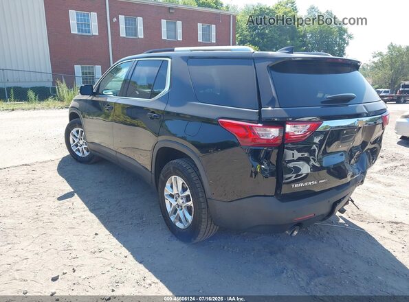 1GNEVGKW2JJ207154 2018 CHEVROLET TRAVERSE Black უკანა მარცხენა