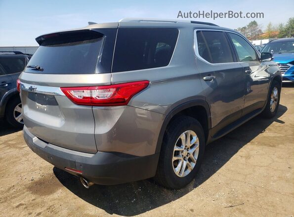 1GNEVGKW2JJ223368 2018 CHEVROLET TRAVERSE Gray უკანა მარჯვენა