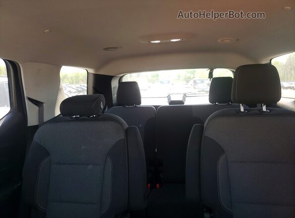 1GNEVGKW2JJ223368 2018 CHEVROLET TRAVERSE Gray უკანა სავარძლების ხედი
