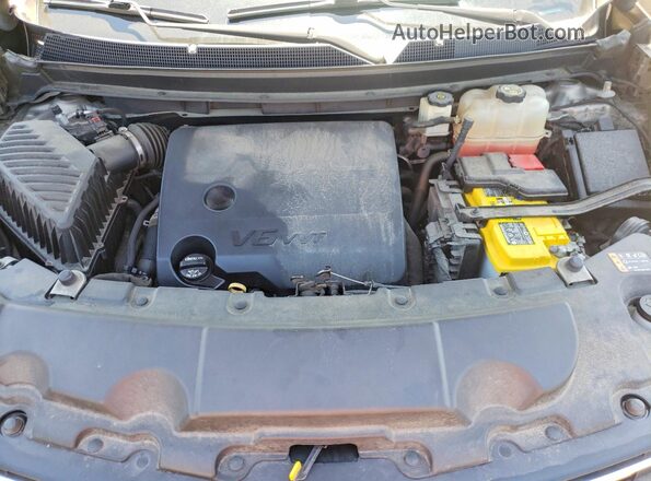 1GNEVGKW2JJ223368 2018 CHEVROLET TRAVERSE Gray ძრავის განყოფილების ხედი