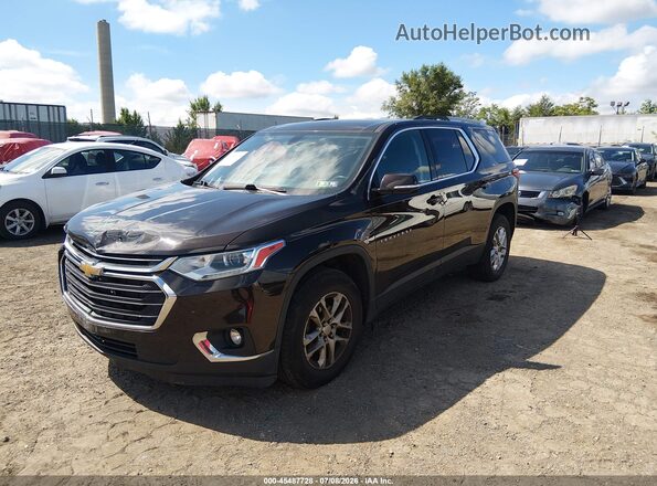 1GNEVGKW2JJ285627 2018 CHEVROLET TRAVERSE Burgundy Առջևի ձախ երեք քառորդ տեսարան
