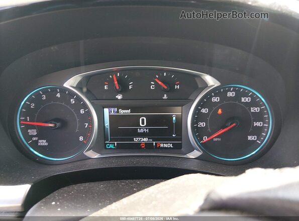 1GNEVGKW2JJ285627 2018 CHEVROLET TRAVERSE Burgundy Հետևի նստատեղերի տեսք