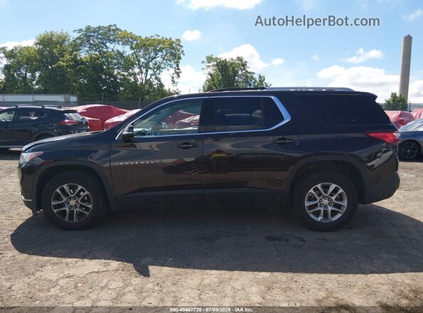 1GNEVGKW2JJ285627 2018 CHEVROLET TRAVERSE Burgundy Սալոնի 360 աստիճան տեսք