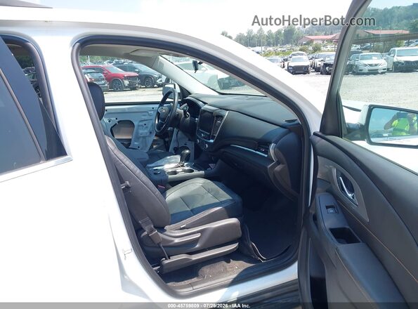 1GNEVGKW2KJ153811 2019 CHEVROLET TRAVERSE White წინა სალონის ხედი