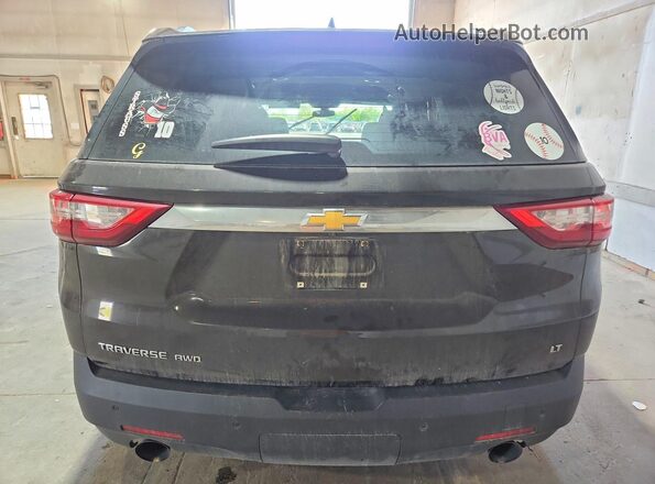 1GNEVGKW2KJ177705 2019 CHEVROLET TRAVERSE Burgundy Вид ззаду