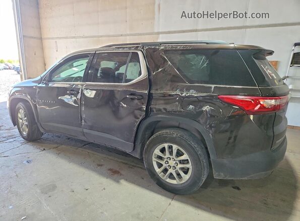 1GNEVGKW2KJ177705 2019 CHEVROLET TRAVERSE Burgundy Задня ліва чверть