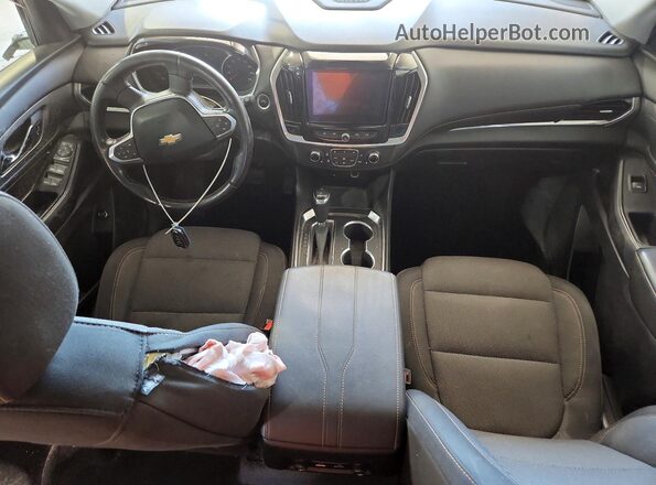 1GNEVGKW2KJ177705 2019 CHEVROLET TRAVERSE Burgundy Вид панелі приладів