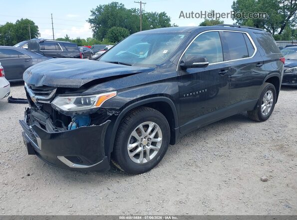 1GNEVGKW2LJ180850 2020 CHEVROLET TRAVERSE Black Front left