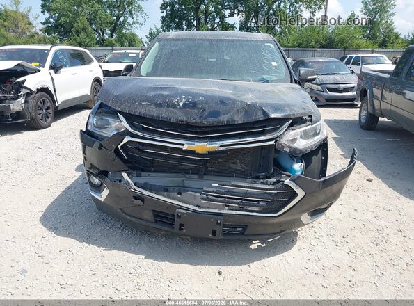 1GNEVGKW2LJ180850 2020 CHEVROLET TRAVERSE Black Front view