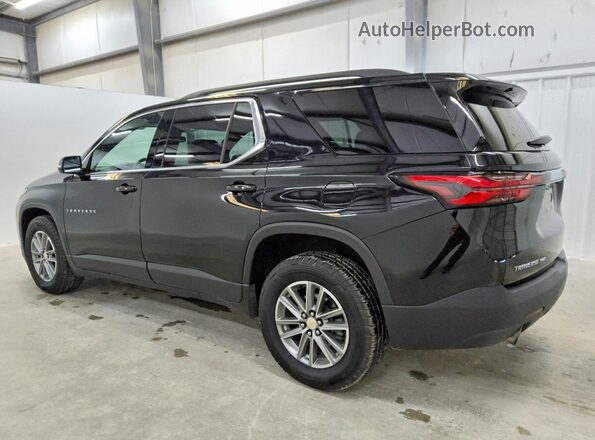 1GNEVGKW2NJ142053 2022 CHEVROLET TRAVERSE Black Rear left