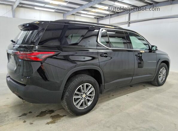 1GNEVGKW2NJ142053 2022 CHEVROLET TRAVERSE Black Rear right