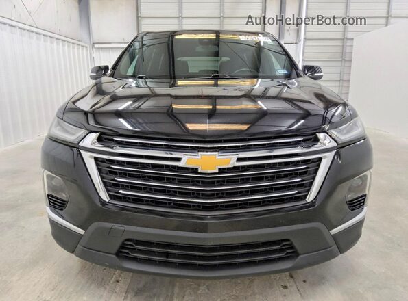 1GNEVGKW2NJ142053 2022 CHEVROLET TRAVERSE Black Front view