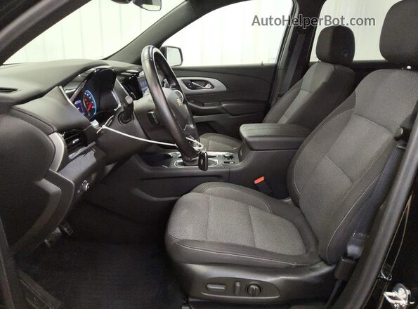 1GNEVGKW2NJ142053 2022 CHEVROLET TRAVERSE Black Front interior view